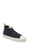 Good Man Brand Legacy High Top Sneaker In Navy/ Cream