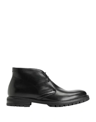 8 By Yoox Ankle Boots In Black