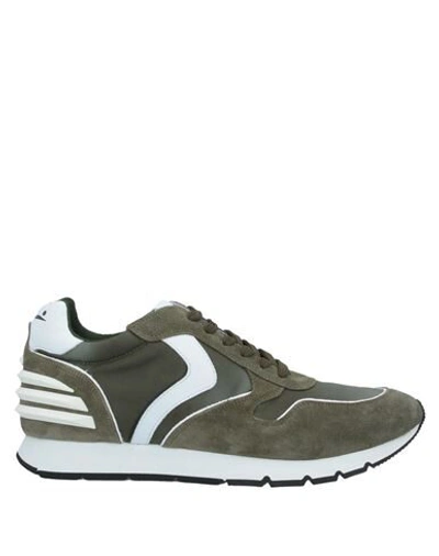 Voile Blanche Sneakers In Military Green