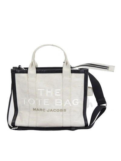 Marc Jacobs The Traveller Small Tote In Beige
