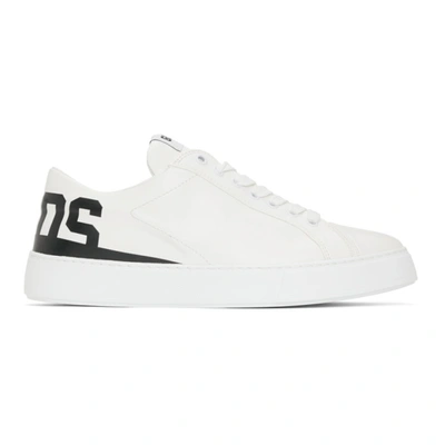 Gcds White & Black Bucket Sneakers