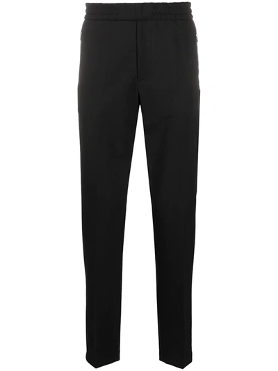 Paul Smith Slim-fit Pull-on Trousers In Black