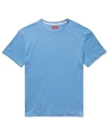 Isaia T-shirts In Pastel Blue