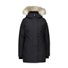 Canada Goose Victoria Down Parka With Genuine Coyote Fur Trim In Navy