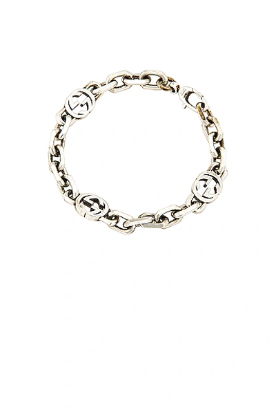 Gucci Gg Bracelet In Silver