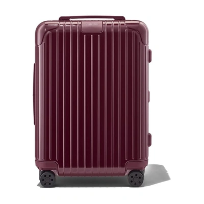 Rimowa Essential Cabin Luggage In Berry