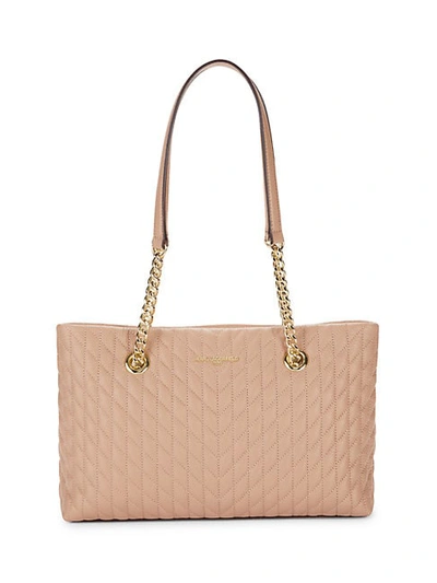 Karl Lagerfeld Women's Karolina Chain Tote In Almond