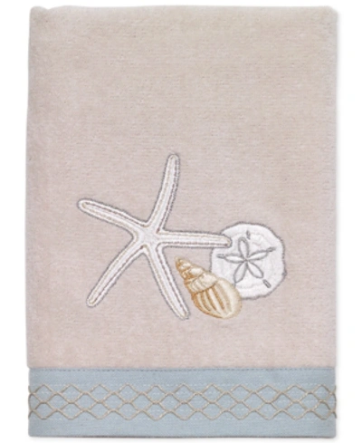 Avanti Seaglass Hand Towel Bedding In Beige