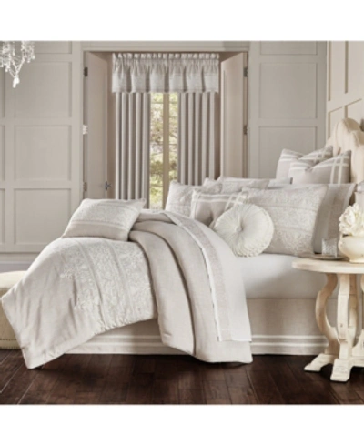 J Queen New York Lauralynn Beige King 4pc. Comforter Set Bedding