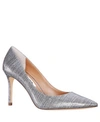 Nina 85 High Heel Pump Women's Shoes In Silver - Tone