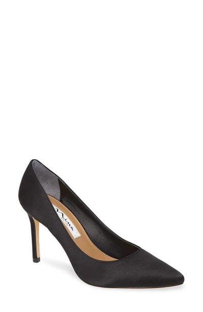 Nina 85 High Heel Pump Women's Shoes In Black