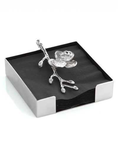 Michael Aram White Orchid Cocktail Napkin Holder