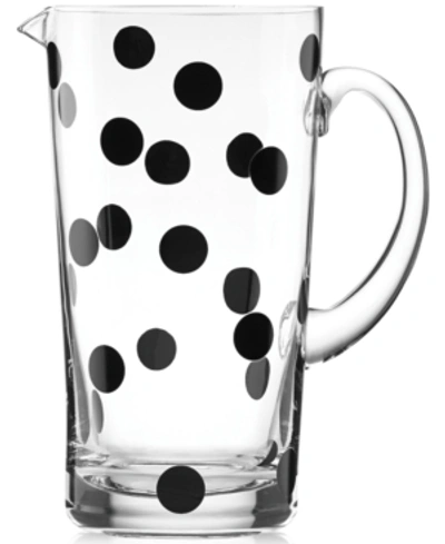 Kate Spade Glass Deco Dot Pitcher In No Color