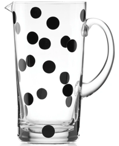 Kate Spade Glass Deco Dot Pitcher In No Colour