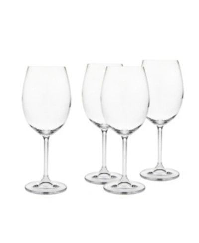 Godinger Meridian Red Wine - Set Of 4 In Clear