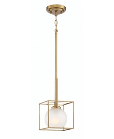 Designer's Fountain Designers Fountain Cowen 1 Light Mini-pendant In Gold