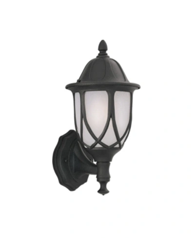 Designer's Fountain Designers Fountain Capella Wall Lantern In Black