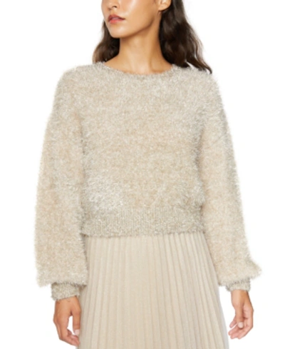 Lucy Paris Sparkle Sweater In Champagne Sparkle