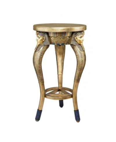 Design Toscano King Of The Nile Occasional Table In Multi