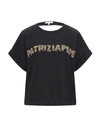 Patrizia Pepe T-shirts In Black