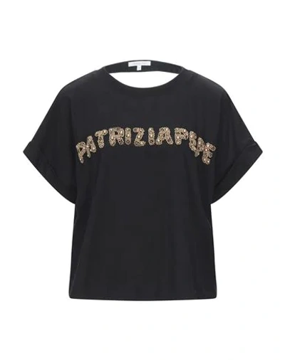 Patrizia Pepe T-shirts In Black