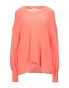 American Vintage Sweaters In Salmon Pink