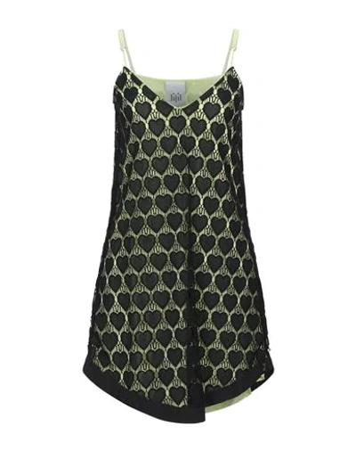 Jijil Short Dresses In Light Green