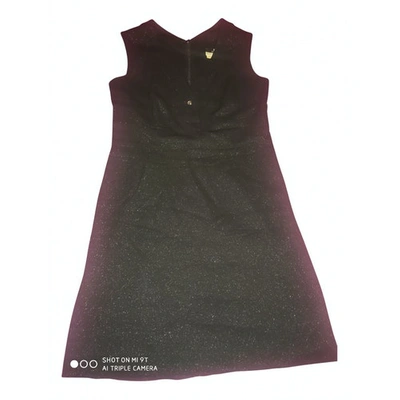 Pre-owned Givenchy Wool Mini Dress In Black