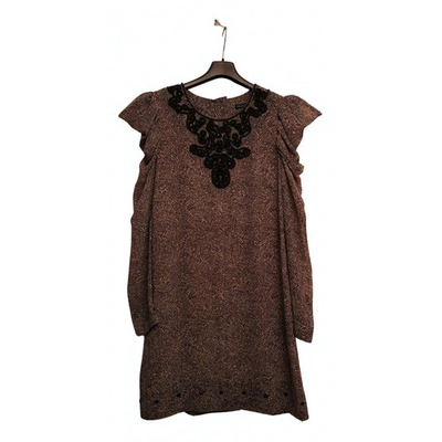 Pre-owned French Connection Mini Dress In Brown