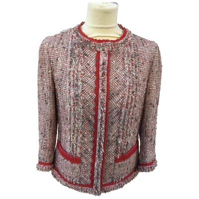Pre-owned Prada Wool Short Vest In Multicolour