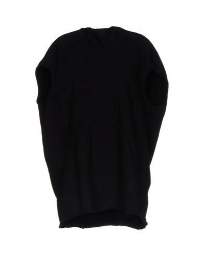 Rick Owens Drkshdw Sweatshirt In Black