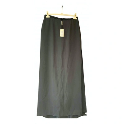 Pre-owned Blumarine Maxi Skirt In Black