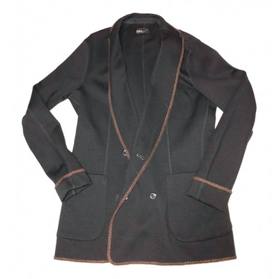 Pre-owned Kolor Wool Jacket In Black