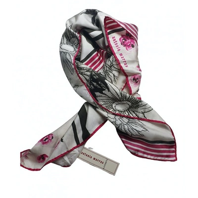 Pre-owned Antonio Marras Silk Neckerchief In Multicolour