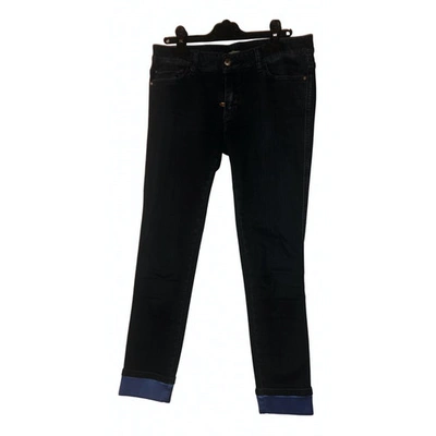 Pre-owned Ermanno Scervino Slim Jeans In Blue