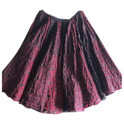 Pre-owned Alaïa Mid-length Skirt In Brown