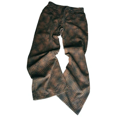 Pre-owned Fendi Large Pants In Multicolour