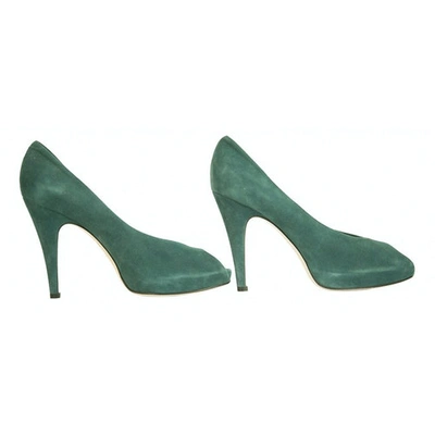 Pre-owned Gianvito Rossi Sandals In Green