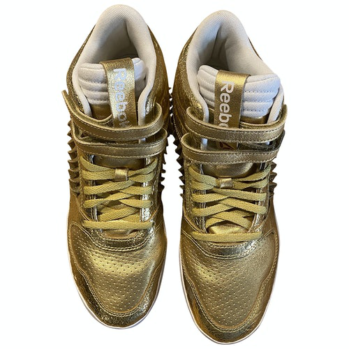 reebok gold trainers