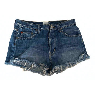 Pre-owned Hudson Blue Cotton Shorts