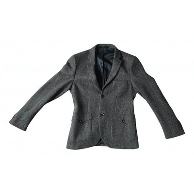 Pre-owned Topman Brown Tweed Jacket