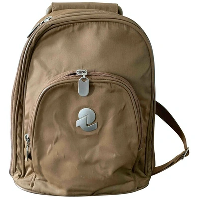 Pre-owned Invicta Cloth Backpack In Beige