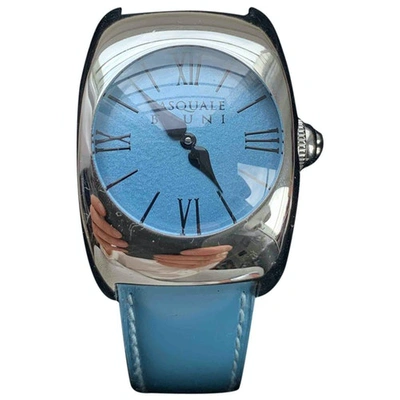 Pre-owned Pasquale Bruni Watch In Blue