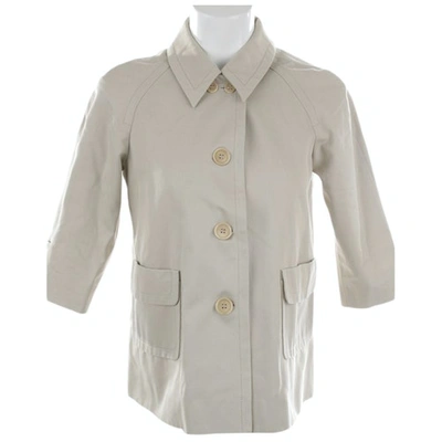 Pre-owned Chloé White Cotton Jacket