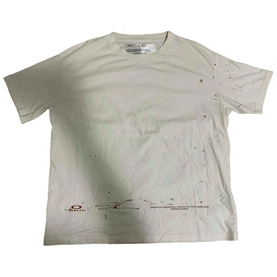 Pre-owned A-cold-wall* T-shirt In White