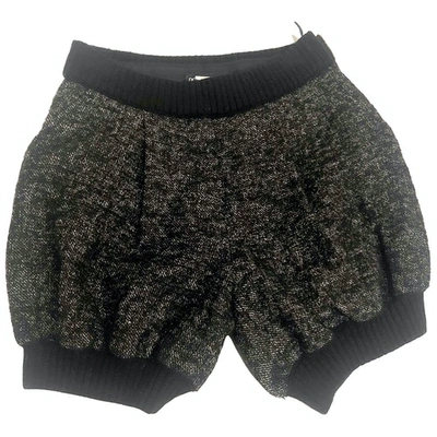 Pre-owned Dolce & Gabbana Wool Shorts In Black