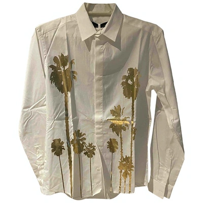 Pre-owned Christian Pellizzari Shirt In White