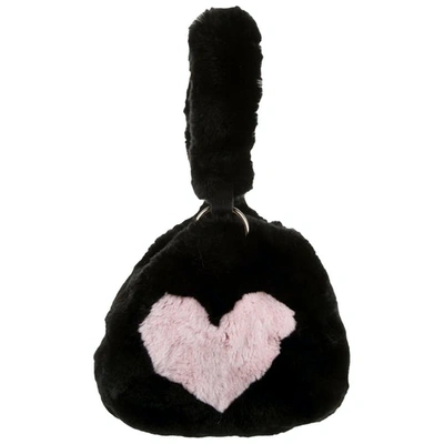 Pre-owned Les Petits Joueurs Black Rabbit Handbag