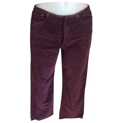 Pre-owned Fiorucci Trousers In Other