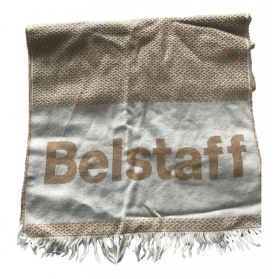 Pre-owned Belstaff Beige Wool Scarf